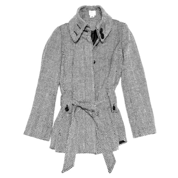 Arden B Jackets & Blazers - Chevron Stand Collar wool blend winter Jacket! ❤️